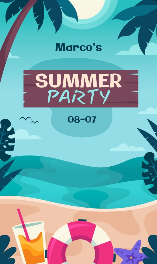 Beach Summer Party