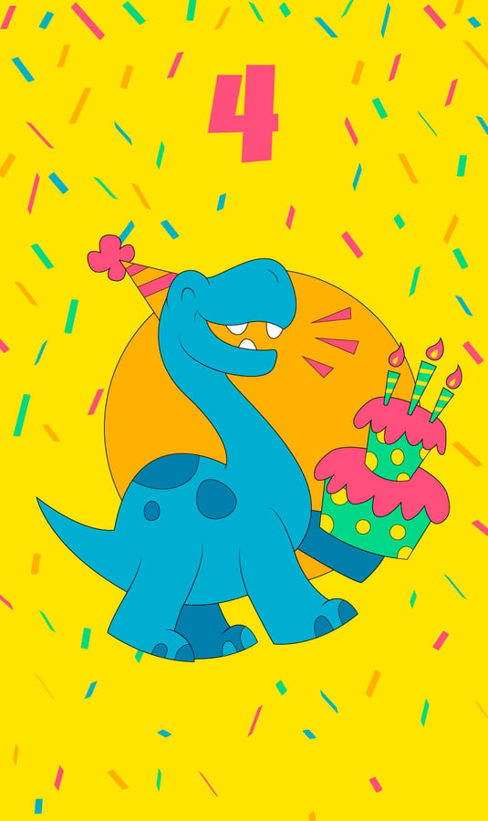 Dino Cake